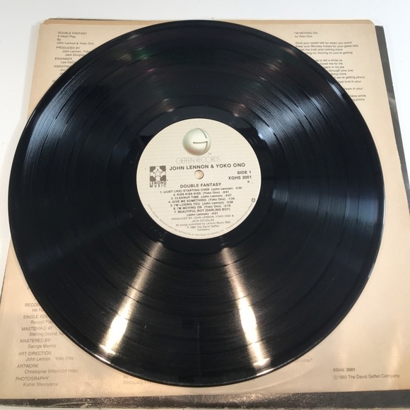 DOUBLE Fantasy John Lennon & Yoko Ono Mint Condition Record LP - Picture 4 of 10